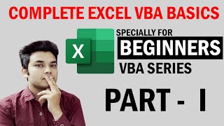 EXCEL VBA Basics Part 1 Complete Series  Advance Excel Tutorial  What is VBA  How to Start VBA [upl. by Hayashi423]