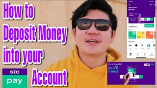 How to Reload your Stc Pay Account using Credit card and Debit card or Bank Deposit Step by step [upl. by Arnold]