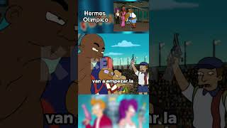 Hermes Olimpico🏃‍♂️🕊️ T05 Ep13 P1  Futurama [upl. by Yelrak]