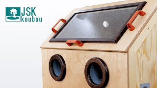 DIY Sandblasting System  Box Cabinet [upl. by Fairfax]