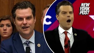 Watch Trump attorney general pick Matt Gaetzs most heated moments [upl. by Rape671]