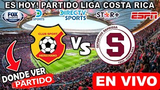 Herediano vs Saprissa en vivo donde ver a que hora juega Herediano vs Deportivo Saprissa 2023 [upl. by Mona]