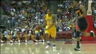 Shannon Brown on Mikki Moore Oct 7 2009  Dunk of the Year Candidate [upl. by Aerdnahs337]