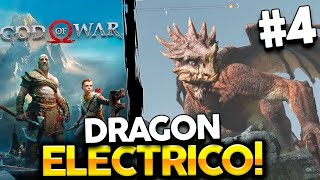 LIBERAMOS A UN DRAGON ELECTRICO GOD OF WAR ESPAÑOL  4 [upl. by Ludly]