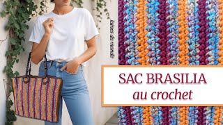 👜 Sac à Main au Crochet Facile  Le Retour de Nos Tutos DIY  🎉laines du monde [upl. by Ibed]