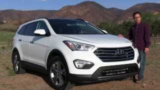 2014 Hyundai Santa Fe Review [upl. by Nekciv934]