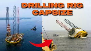 Perro Negro 6 Drilling Rig Capsize [upl. by Yonita]