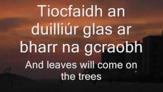 Tiocfaidh an Samhradh with lyrics [upl. by Awram]