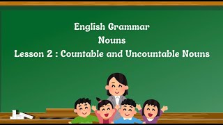 Lesson 2  Countable amp Uncountable nouns englishgrammar english nouns learnenglish grammar [upl. by Luzader657]