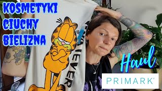 HAUL Z PRIMARKA  CIUCHY KOSMETYKI BIELIZNA [upl. by Kellsie649]