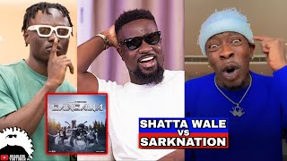 Sarkodie chop stray bullet as Shatta Wale blasts SarkNation over his Jay Bahd Verse [upl. by Anhpad]