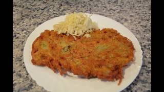 Bramborák  recept na skvělé domácí bramboráky Czech Amazing potato latkes [upl. by Esorlatsyrc]