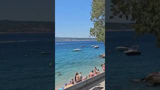 Crikvenica Kroatien Kvarner Bucht Crikvenica Croatia Beach 4k walking tour [upl. by Axela]