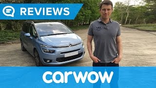 Citroen Grand C4 Picasso 7 Seater 2018 review  Mat Watson Reviews [upl. by Aleuname312]