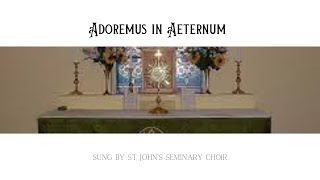 Adoremus in Aeternum [upl. by Eilak]