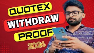 QUOTEX Withdrawal PROOF 2024  Binary Trading traderasikrana [upl. by Jayson]