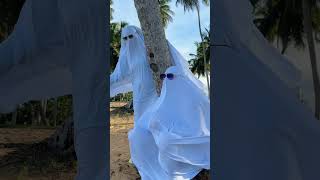 ¡Ten cuidado Por la playa ronda un aterrador fantasma [upl. by Carlick968]