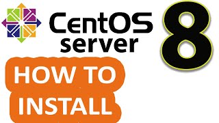 How to Install CentOS 82 server  Released on 15 June 2020  CentOS822004x8664minimaliso [upl. by Nidla]