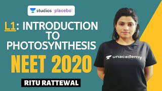 L1 Introduction to Photosynthesis  Photosynthesis Complete NCERT Review  Target NEET 2020 [upl. by Buchalter]