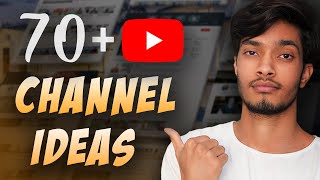 70 Ideas to Start a YouTube Channel and Earn Money Online  Deepak Daiya [upl. by Coleen]