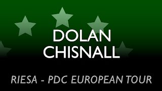 PDC European Tour Riesa  Dolan vs Chisnall  last 16 [upl. by Clint]