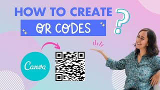 How to create QR Codes in Canva under 2 minutes  Learn Canva with Diana [upl. by Delphine8]