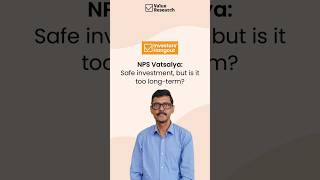 NPS Vatsalya Smart Child Investment But Is It Too LongTerm  Value Research [upl. by Evilc]