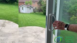 Sliding Patio Door Handle Replacement [upl. by Analos]