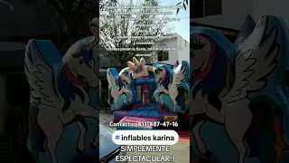 inflableskarina diversionsinfin diversion inflable unicornios [upl. by Leba762]