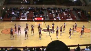 Bear River cheerleaders 20102011 ice ice baby [upl. by Wiburg143]