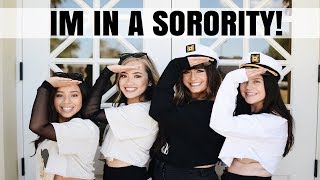 SORORITY SPOILS WEEK BIG LITTLE REVEAL VLOG  xoalwaysbella [upl. by Electra228]