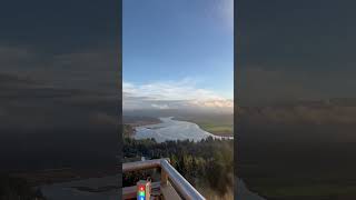 View from Astoria column 😍 astoria astoriaoregon oregoncoast placesnearportland oregon [upl. by Acacia]