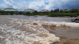 RIO SALGADO EM ICÃ“ CEARÃ ÃGUAS EM DIREÃ‡ÃƒO AO AÃ‡UDE CASTANHÃƒO HOJE 03042024 [upl. by Yessydo770]