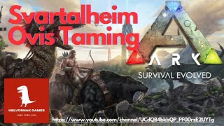 ARK Survival Evolved  Svartalfheim  Ovis Location amp Taming Andrewsuchus Location [upl. by Onitsoga644]