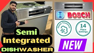 Bosch 14 Place Setting Series 4 Semi Integrated Built In Dishwasher New 2024 Model  SMI4IKS00I [upl. by Nnayrrehs267]