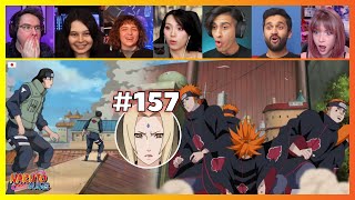 Naruto Shippuden Episode 157  Assault on the Leaf Village  Reaction Mashup ナルト 疾風伝 [upl. by Ojibbob]