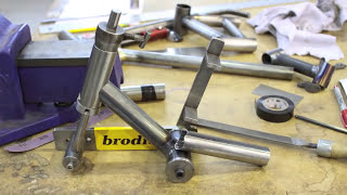 Paul Brodie Bike Frame Building Course  Make your own bike frame  Frame Building 101 [upl. by Ridglee]