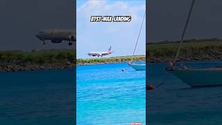 B737MAX Landing Part 2 aviation 737 shorts automobile entertainment [upl. by Tammara]