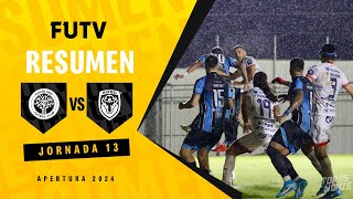 Resumen Santa Ana 34 San Carlos  Apertura 2024 [upl. by Phillie]