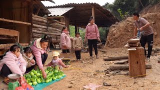 Renovate a wooden house harvest radishes to sell at the market and have duck meat for lunch [upl. by Ahcsropal582]