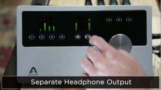 Apogee Quartet  4 IN x 8 OUT audio interface and control center for Mac [upl. by Nimrahc]