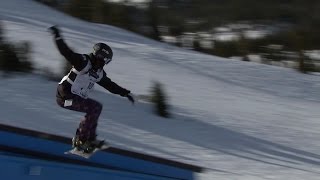 Karly Shorr 3rd  SB Slopestyle  Mammoth Grand Prix 2016 [upl. by Lowis]