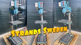 Strands CS303 Geared Head Drill Press Sweden [upl. by Ayotyal]