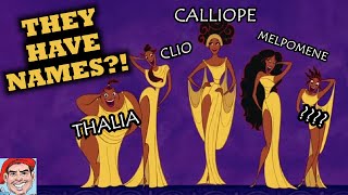 Identifying the Muses in Disneys Hercules Greek Mythology [upl. by Mich]