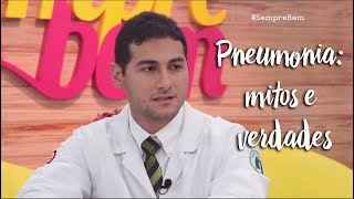 Pneumonia mitos e verdades  by Farmácias Pague Menos [upl. by Orrocos]