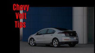 Chevy Volt Pro Tips [upl. by Ydner344]