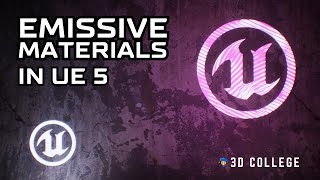 How to create Emissive Material in Unreal Engine 5 [upl. by Margarida]