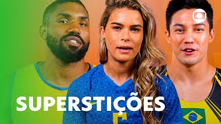 Olimpíadas de Paris 2024 quais são as superstições dos nossos atletas olímpicos  TV Globo [upl. by Gibb]