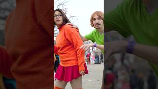 👓 BRILLIANT SCOOBY DOO COSPLAY DUO 🔍 shorts [upl. by Kira]