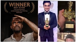 Tovino Thomas wins best actor award for malayalam film at international film festival portugal [upl. by Violette]